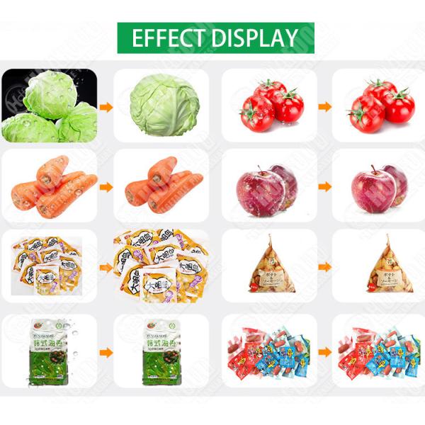Cleaning Processing 500kg/h Fruits Vegetable Air Dryer