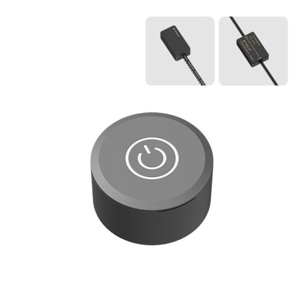 Quality Furniture Cabinet 25mm Wireless Sensor Switch Touch Control 2.4GHz LED Remote Dimmer for sale
