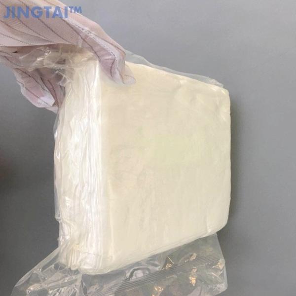 Quality LCD Lint Free Cleaning Cloth Ultrasonic Sealed Edge Technology 105 G / M2 for sale