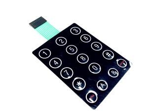 OEM Customized Design Tactile Dome Switch Industrial With Glossy Surface