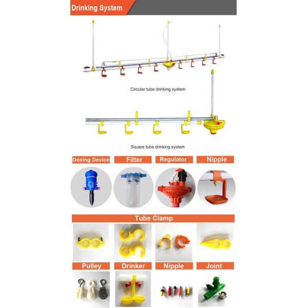 Water Nipple Drinker Chicken Feeder