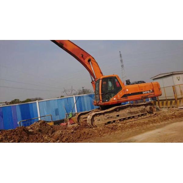 Dawoo Used 21 Meters Long Boom Excavator Doosan DH300 Excavator 1.1m3 Bucket Capacity