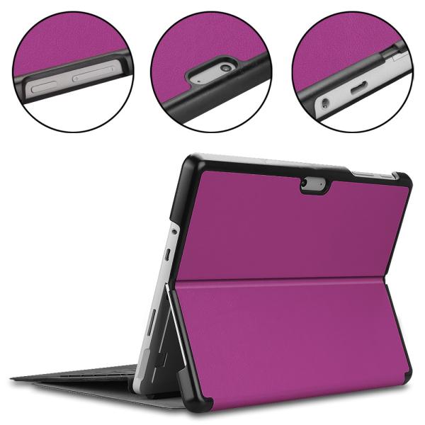 Surface Go Case, Slim Light Smart Cover Stand Hard Shell for Microsoft Surface Go 2018 with Surface Pen Holder