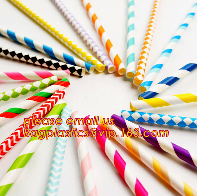 bulk colorful disposable wholesale drinking biodegradable paper straw,food grade paper straw disposable biodegradable pa