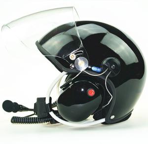 Noise cancel Paramotor helmet with full headset GD-C Black Factory directly sale Powered paragliding helmet