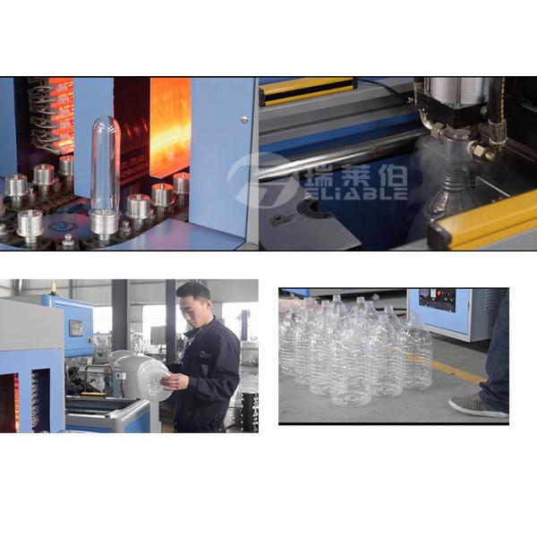 1 Cavity 5L Pet Bottle Making Machine For Manual Type , Pet Bottle Manufacturing Machine