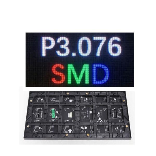Quality Rgb	SMD LED Display Pixel Pitch 3.076mm / Smd2121 Indoor  Full Color Led Display Module for sale