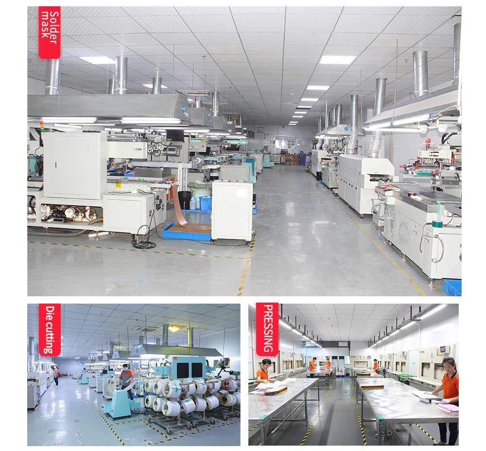 Reinforcing soft board for Bluetooh head set FPC Electronic HDI Printed Circuit Board Assembly With Double Sided Yellow Film
