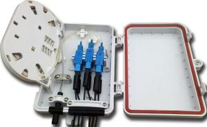 China FTTH Fiber Distribution Box , Custom 6 Port Terminal Box wholesale