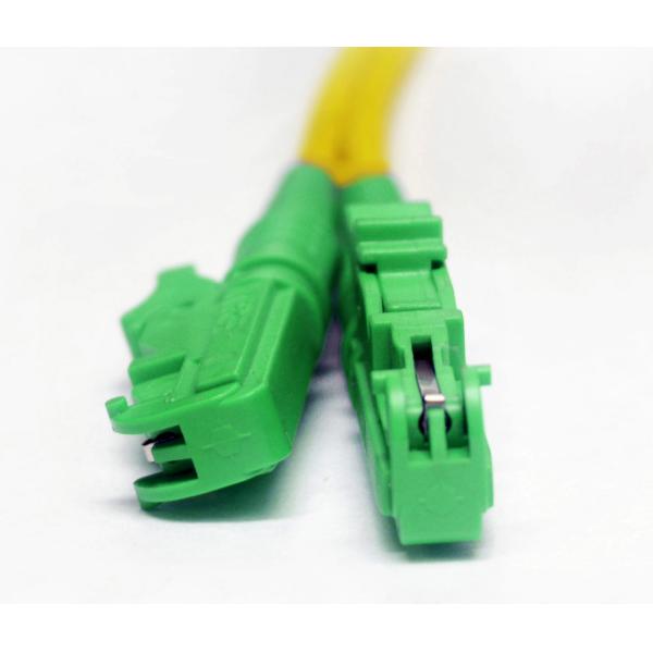 G657A Simplex E2K Fiber Optic Patch Cables Single Mode 3.0mm 10m 20m 30m LZSH PVC