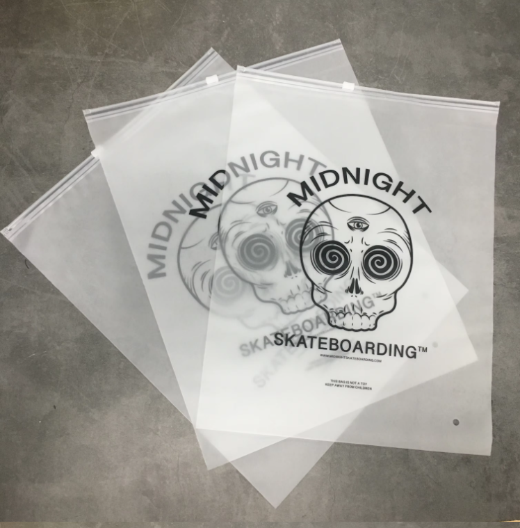 China Wholesale Custom Self-Sealing CPE Zipper Bags With Printed Logo wholesale