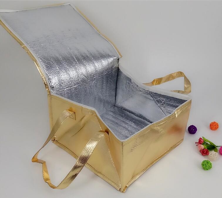 Customized logo printing insulated food delivery cooler bag,wholesale waterproof food delivery thermal bags bagplastics