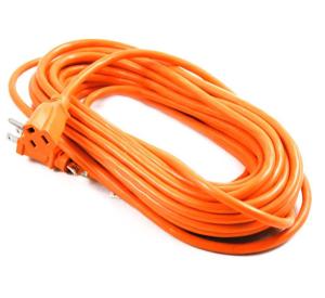 China 14AWG 125V 15A Outdoor Power cord in Orange color wholesale