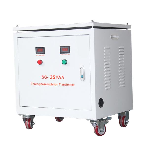 Quality 35KVA UPS Isolating IP32 Three Phase Dry Type Transformer 600V 400V for sale