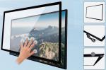 19" To 200" Infrared Overlay Multi Touch Screen Panel Conversion Frame for TV