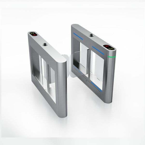 SUS304 RFID Turnstile Security Systems Swing Gates