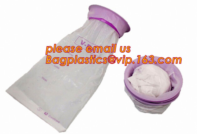 Disposable Portable Medical Emesis Bags, Disposal Waterproof Airsickness Vomit Emesis Bag, Pack Emesis Bag,