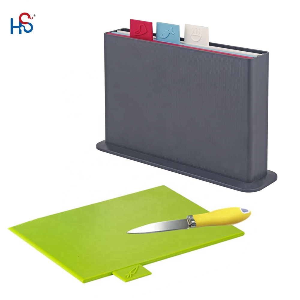 Household Essentials Chopping Board Set in Non-stick PP Material with Newest Colors