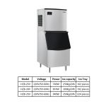 English Operating Language Ice Cube Block Making Machine 350kg Automatic