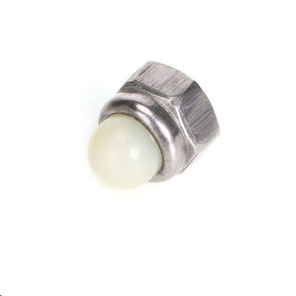 Quality DIN 986 Prevailing Torque Type Hexagon Domed Cap Nut With Non - Metallic Insert for sale