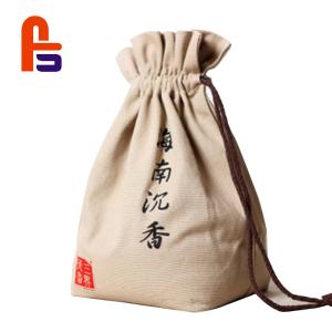Multifunctional Drawstring CMYK Color Printing Customized Size Fabric Shopping Bag