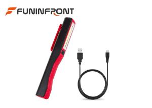 China USB Rechargeable COB LED Flashlight Worklight Pen Light with Rotat Magnetic Clip on sale