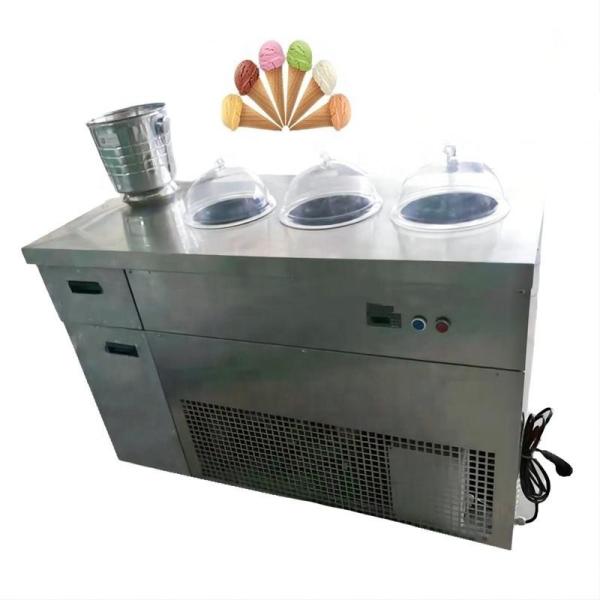 Quality 1300w Ice Cream Display Freezer Casual Food Machinery for sale