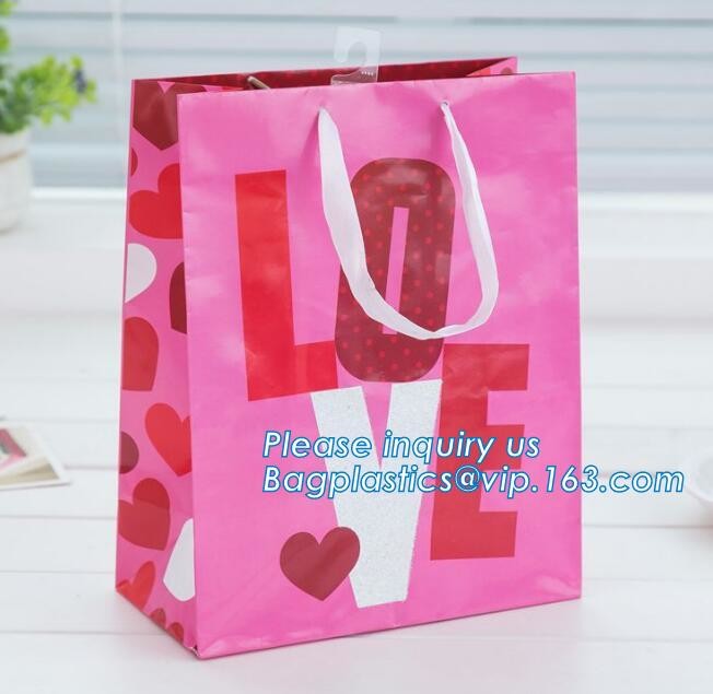 Custom paper bag with handle coated white paper bag printing pattern flower carrier bag,Flower carrier paper bags with d