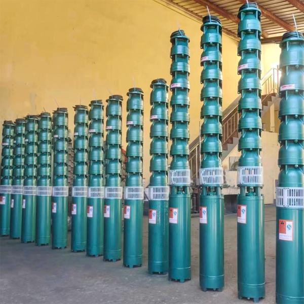 Electric Power Source Centrifugal Borewell Submersible Pump For Submersible Installation