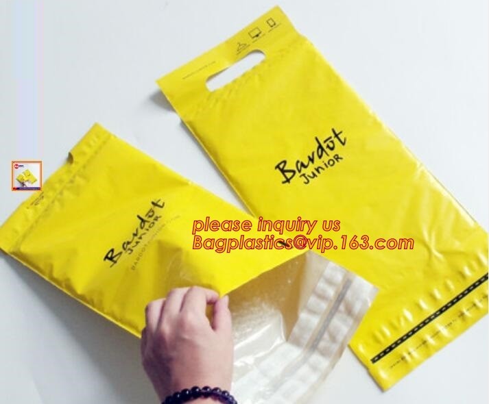 cornstarch made biodegradable and compostable courier mailing plastic shipping packaging bag with custom logo CLOTH PACK