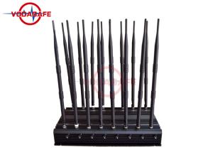 China 16 Antennas Wireless Signal Jammer , Signal Jamming Device Good Cooling System wholesale