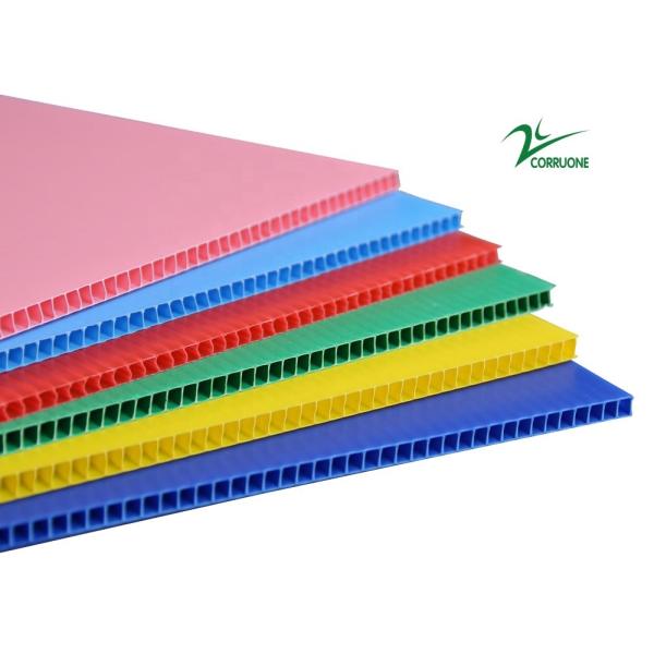 Polypropylene Coroplast Corrugated Plastic Sheets Board 4ft X 8ft