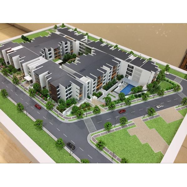 Construction real estate building model , building construction models