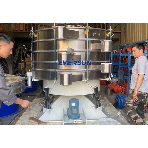 Low Noise Tumbling Sieve Machine With Woven Wire Cloth Screen