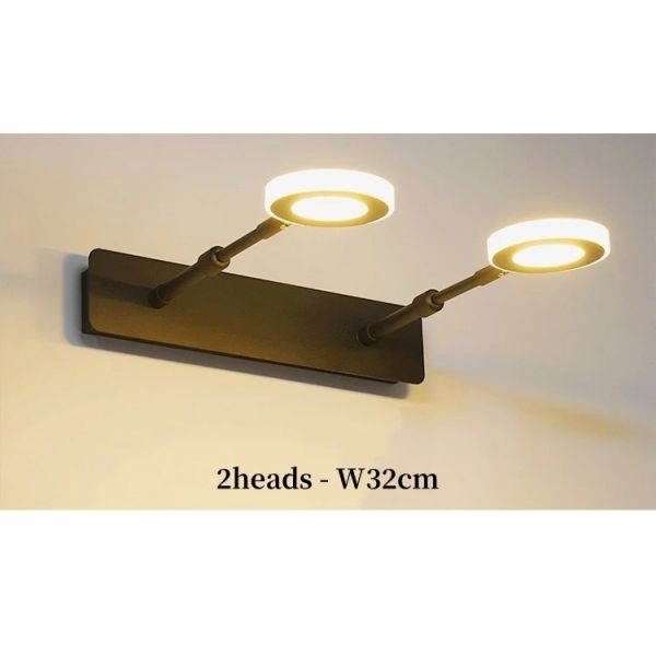 360 Degree Rotating Makeup Lights LED Vanity Light Bathroom Mirror Cabinet Light (WH-MR-76)