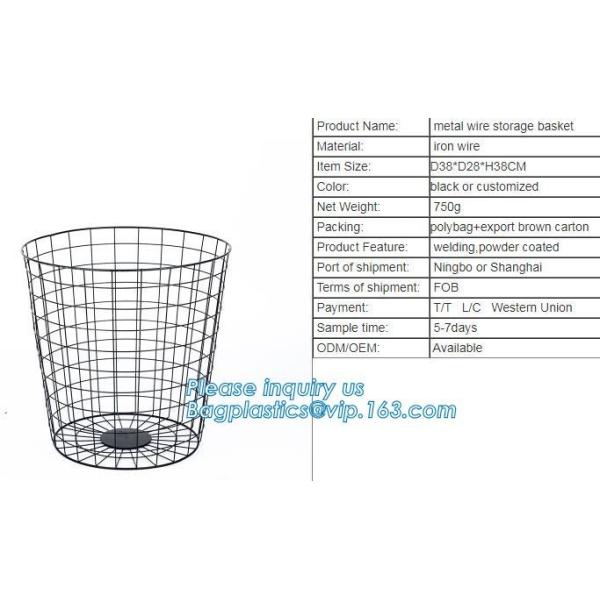Home kitchen 3 tiers fruits vegetables storage metal wire hanging fruit Basket, Home storage modern design metal mesh we
