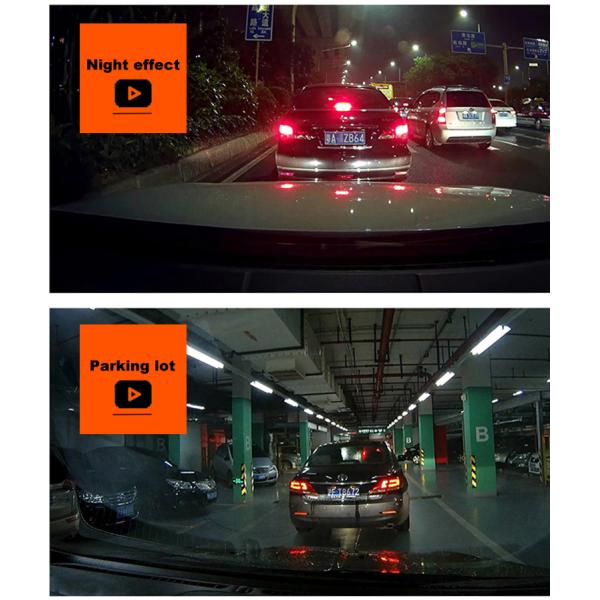 Loop-cycle Recording Car DVR Dash Cam CMOS Sensor / Car Dashboard Camera