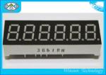High Luminous 7 Segment Led Digital Display 0.36 Inch / 6 Digit 7 Segment Lcd