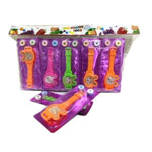China Tasty Pressed Whistle Candy With Hand Watch Novelty Candy With Toys Watch Candy For Kids wholesale