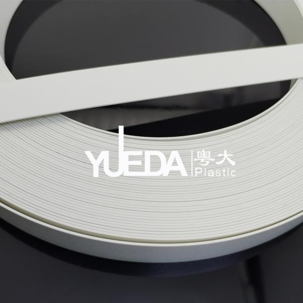 Quality A0791 Warm White Textured Seamless Connection Edge Tape Cozy Hue Unique Embossed Texture for sale