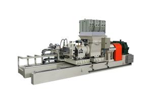 China Polyethylene EVA Pe Foam Sheet Extrusion Line Outlet Size 275 X 25 30KW on sale