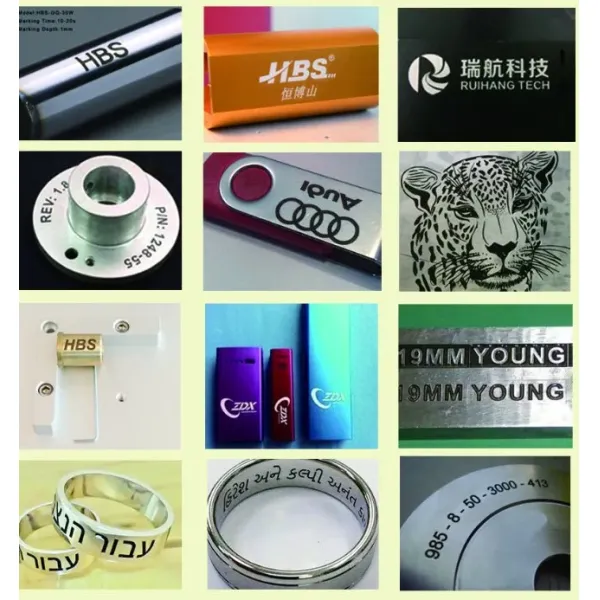 Desktop Fiber Laser Marking Machine with Safe Cover