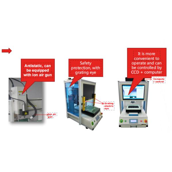 High Performance / High Rigidity PCB Desktop Pcb Router For SMT Production Line