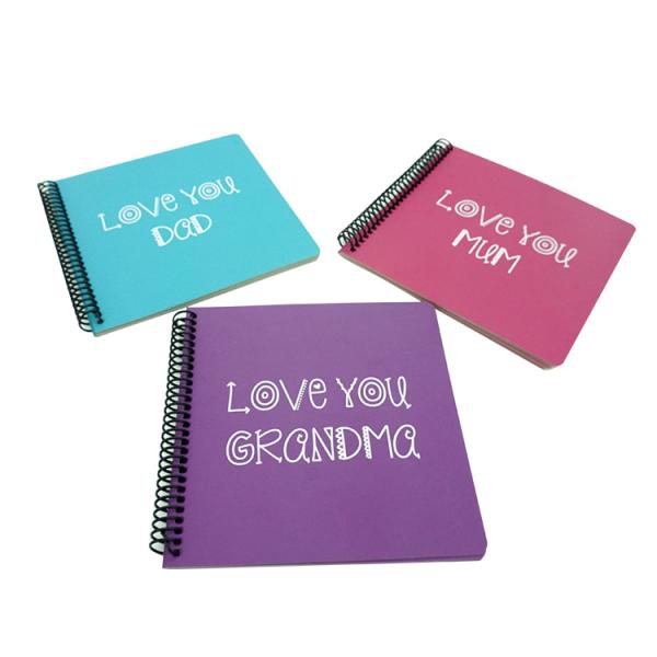 Pantone Album Photo Book Printing 6 Sheets With Insert Pocket 190*190mm