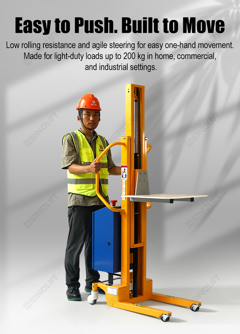SINOLIFT E200T Light-Duty Electric Work Positioner with Interchangeable Attachments