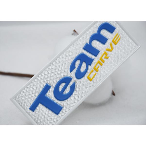 Tatami Fabric Custom Clothing Patch 3D Silicone Heat Transfer Patches