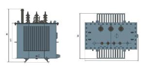 China Amorphous Alloy Transformer Energy-Saving Oil-Immersed Transformer with  High Overload Capacity on sale