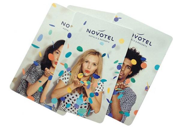 Quality Credit Card Size 0.76mm Hotel Key Card For Access Control for sale