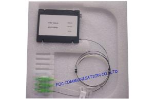 High Isolation 8 channel multiplexer , dwdm module 250um 900um 2mm 3mm
