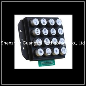 China Zinc Alloy Backlit Numeric Keypad Aging Resistant With Abs Frame wholesale